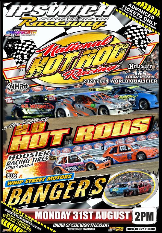 Ipswich 31st August 2020 National Hot Rods